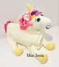 Unicorn Baby Blanket, Cuddle & Play Unicorn Blanket, car seat blanket, Play mat, - Image 5
