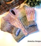 Designer Baby Girl's Super Soft Hand Knitted Cardigan  6 - 12  months size - Image 9
