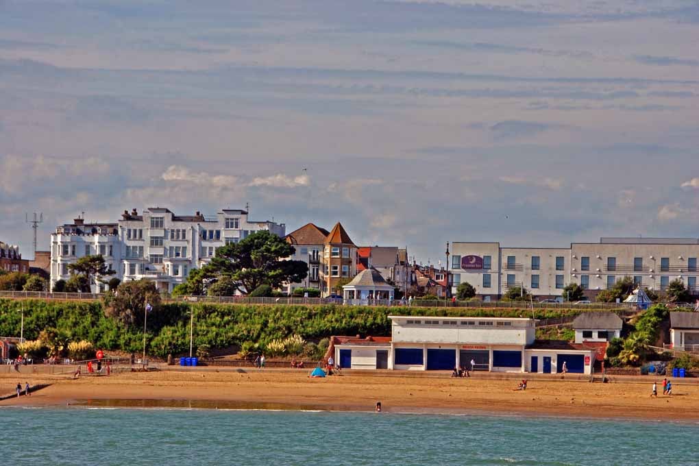 Clacton On Sea Beach Essex England UK Photograph Print