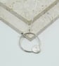 Silver Eclipse Pendant - Handmade Silver Necklace