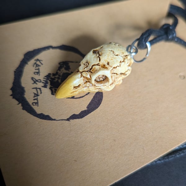 Pendant skull bird on rob 