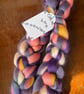 100g Blended, Combed Wool Tops for Spinning or Felting - Midnight Sun