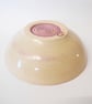 Bowl Purple with Black dots glazed Ceramic. - Image 3