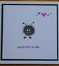 Pack of 3 mini cards - Love Bug - Image 3