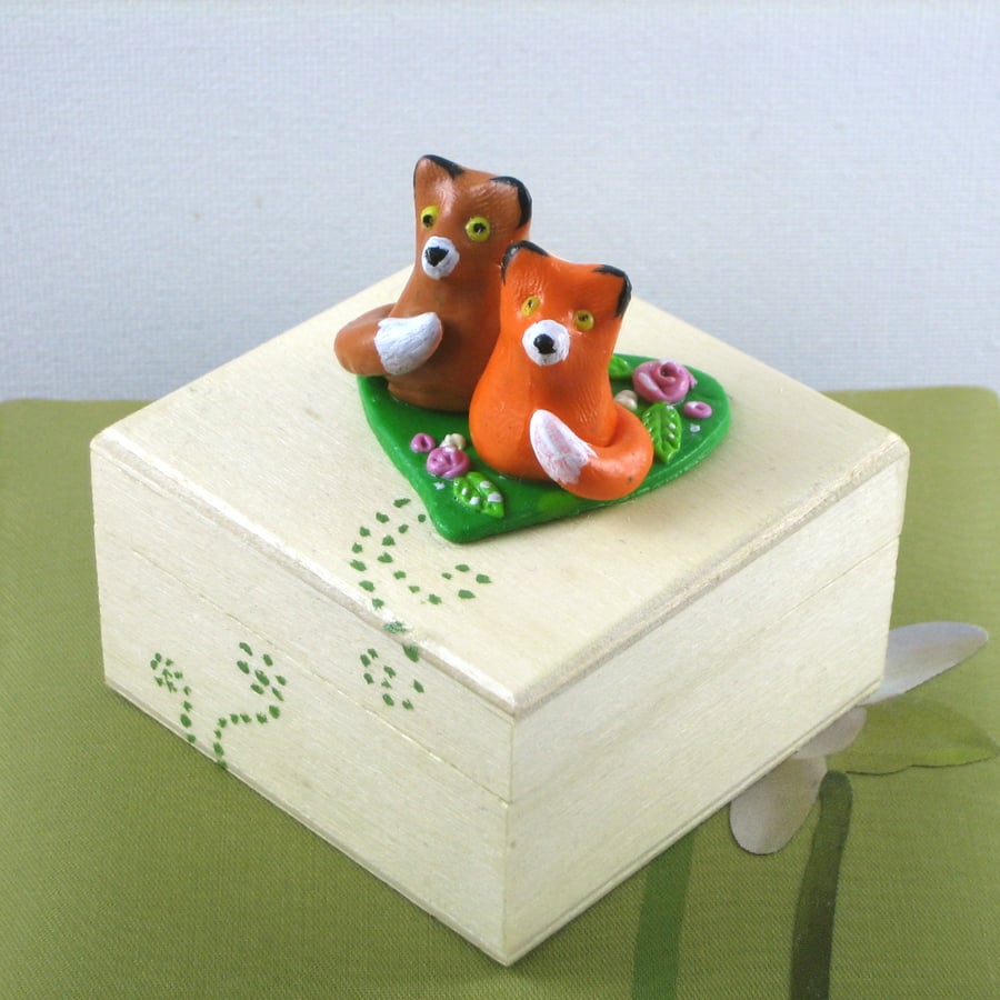 Fox Box, Half Price Little Trinket Box
