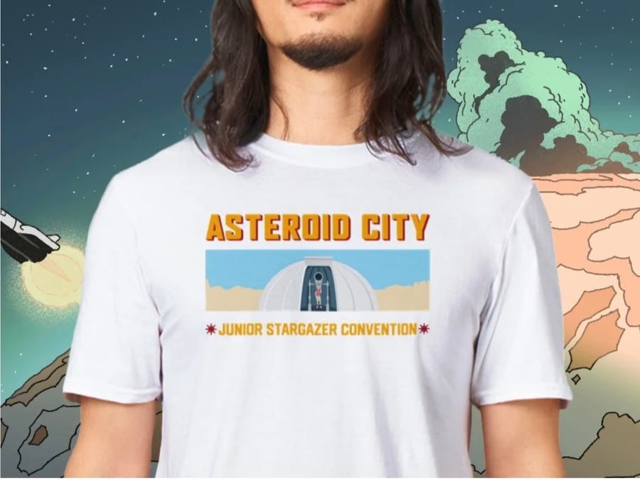 Asteroid City by Wes Anderson unisex movie tee
