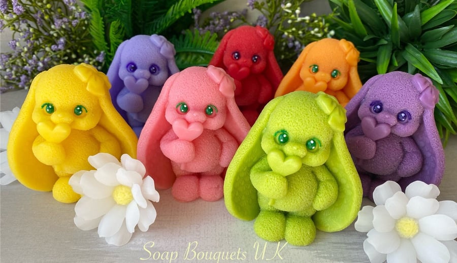 Cute Easter Bunny Soap Gift Bag: Perfect Easter Treat