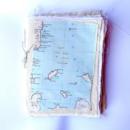 Life Is A Journey Handmade Book - READY TO SHIP