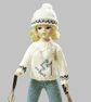 VINTAGE KNITTING PATTERN PDF Ski Set for Doll