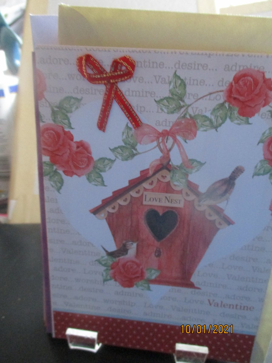 Love Nest  Valentine's Card
