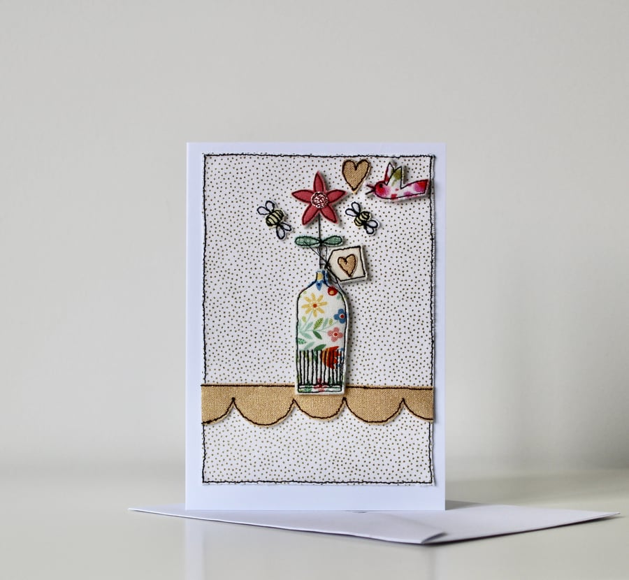 Handmade Blank Card Number 6