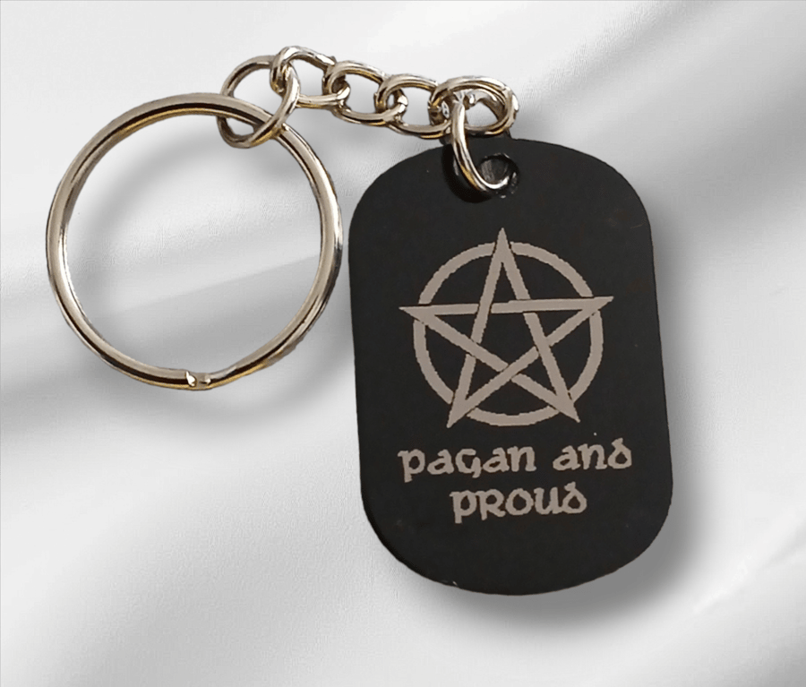 Pagan And Proud keyring 