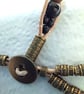 Leather Beaded Wrap bracelet  - Image 6