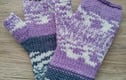 Nordic Style Fingerless Gloves 