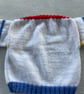 White jumper with bright stripes - Image 5
