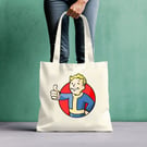 Fall Out Image Tote Bag Tote Cotton Shopping Bag.