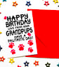 Birthday Card From Grandpups, Dogs For Grandparent, Nan, Grandad, Gran, Papa - Image 2
