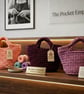 Crochet handbag.  Eco Cotton Sturdy Washable Yarn.  Recycled Yarn.  