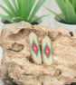 Hand Stitched Native American-Inspired Beaded Earrings