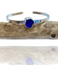 Sea Glass Silver Cuff - Image 2