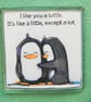  I Like You A Lottle Fridge Magnet - Image 1