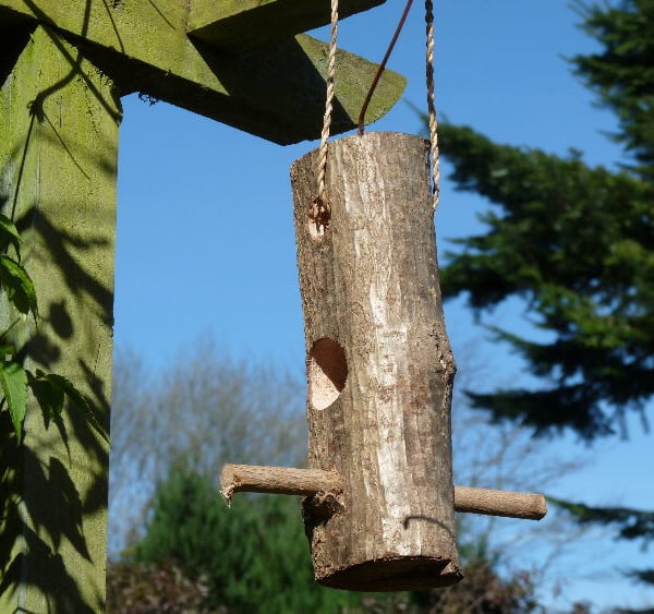 Simple birdfeeder