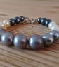 Handmade bracelet made using pre-loved beads. - Image 2