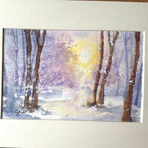 Snowy morning 