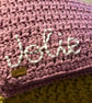Personalised handmade crocheted baby - pram blankets