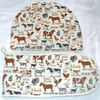 On the farm tea cosy and  oven glove set