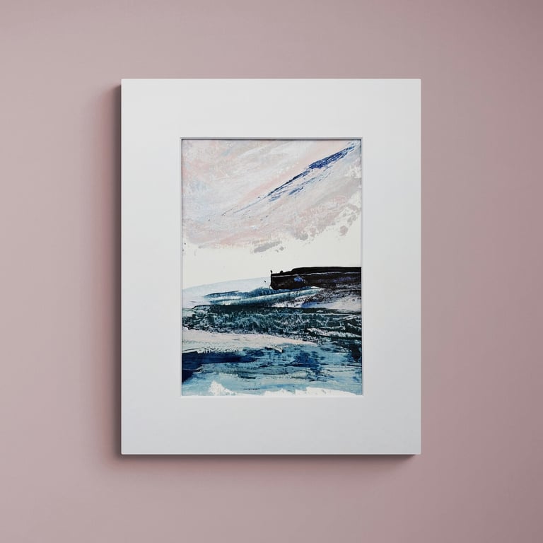 Original Seascape Painting - Calm Evening 