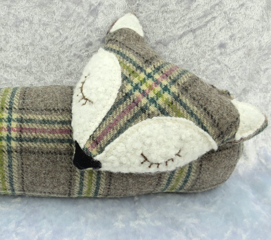 Fox draught excluder, draft stopper, 103cm, 850 grams