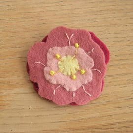 Large Peony Hairclip