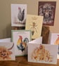 Smallholding, a selection pack of 6 themed cards