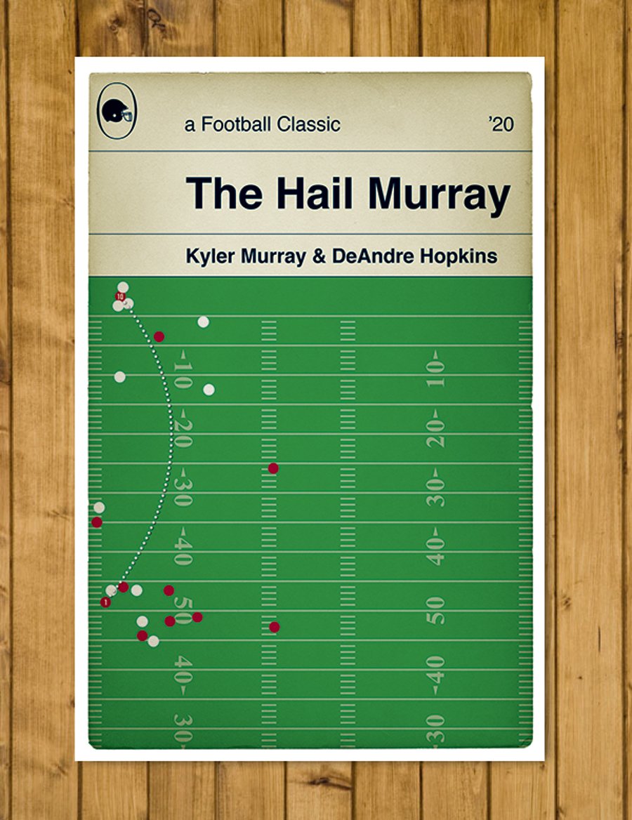 Arizona Cardinals Touchdown - The Hail Murray - Poster - Various Sizes