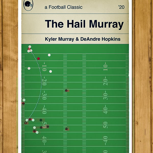Arizona Cardinals Touchdown - The Hail Murray - Poster - Various Sizes