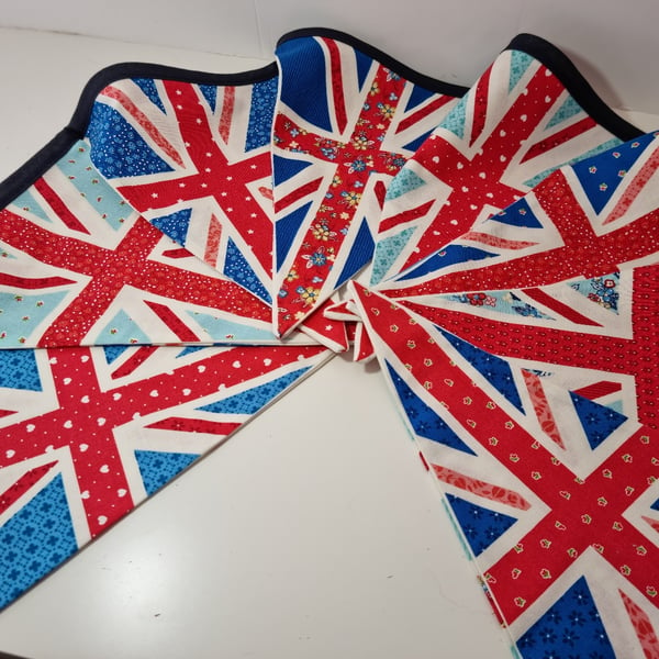 Shabby Chic Union Jack bunting 