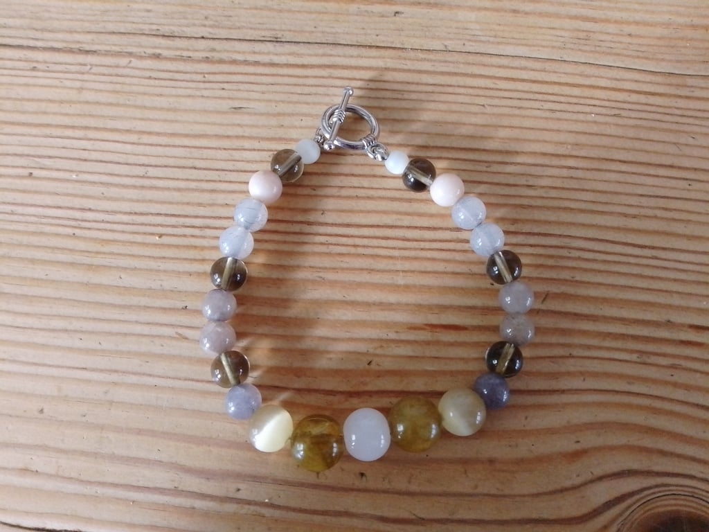 Handmade beaded bracelet.