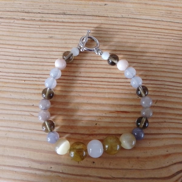 Handmade beaded bracelet.