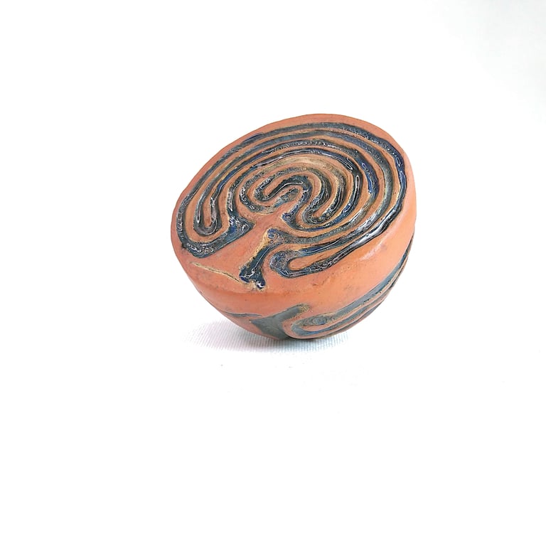 Goddess - handheld finger labyrinth double-sided ergonomic fidget