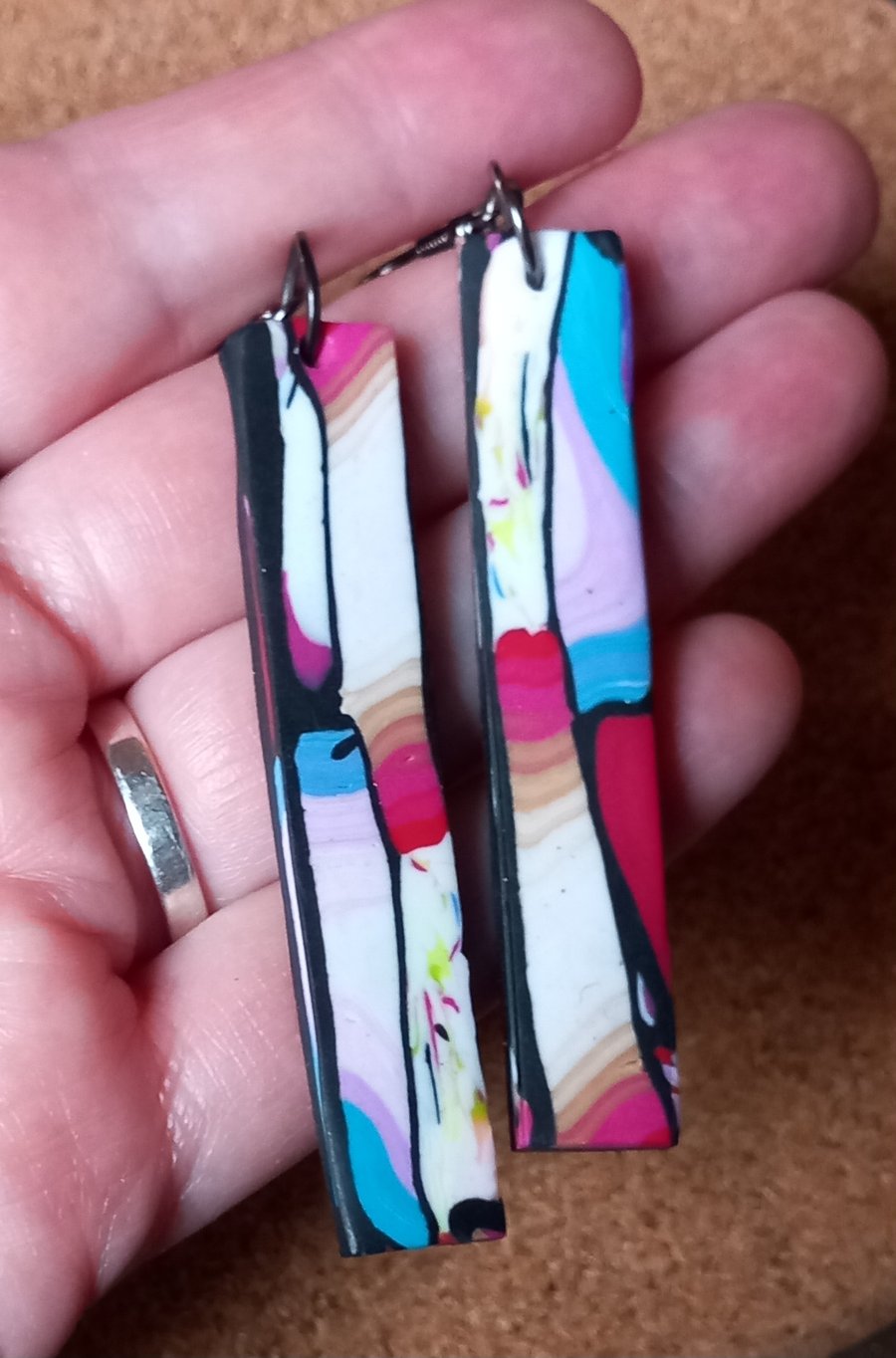 Stained Glass Earrings 
