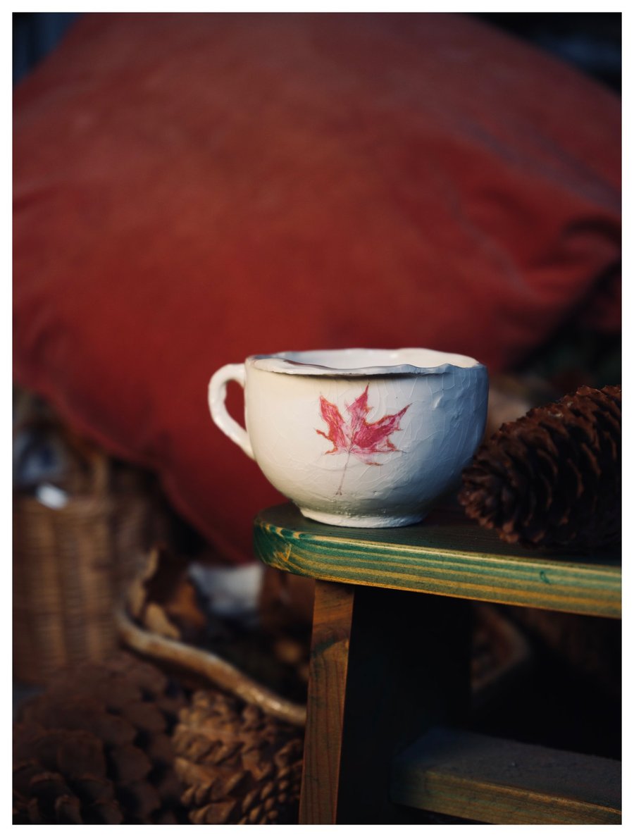 The Red Leaf Cup - Autumn Series