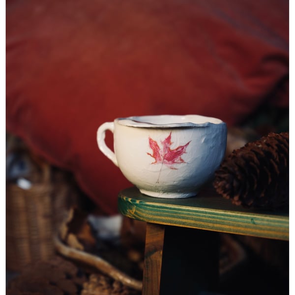The Red Leaf Cup - Autumn Series