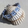 Blue Cat's Eye Hearts & Blue Aventurine Gemstone Beaded Bracelet