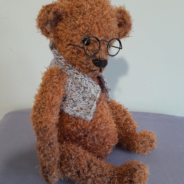 Traditional Knitted Bear