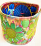Cuff - Fabric Bracelet with Free Machine Embroidery  - Image 2