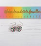 Rainbow leopard print Modern earrings, limited pairs available - Image 4