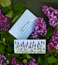 Lavender Butter Dish - Hand Painted - Image 2