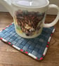 Denim woven potholder 