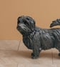 Standing Norfolk Terrier Dog Statue Large Bronze Resin Garden Sculpture - Image 8